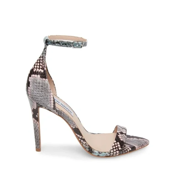 Steve Madden Shoes Steve Madden Mauve Gray Snake Skin Inch